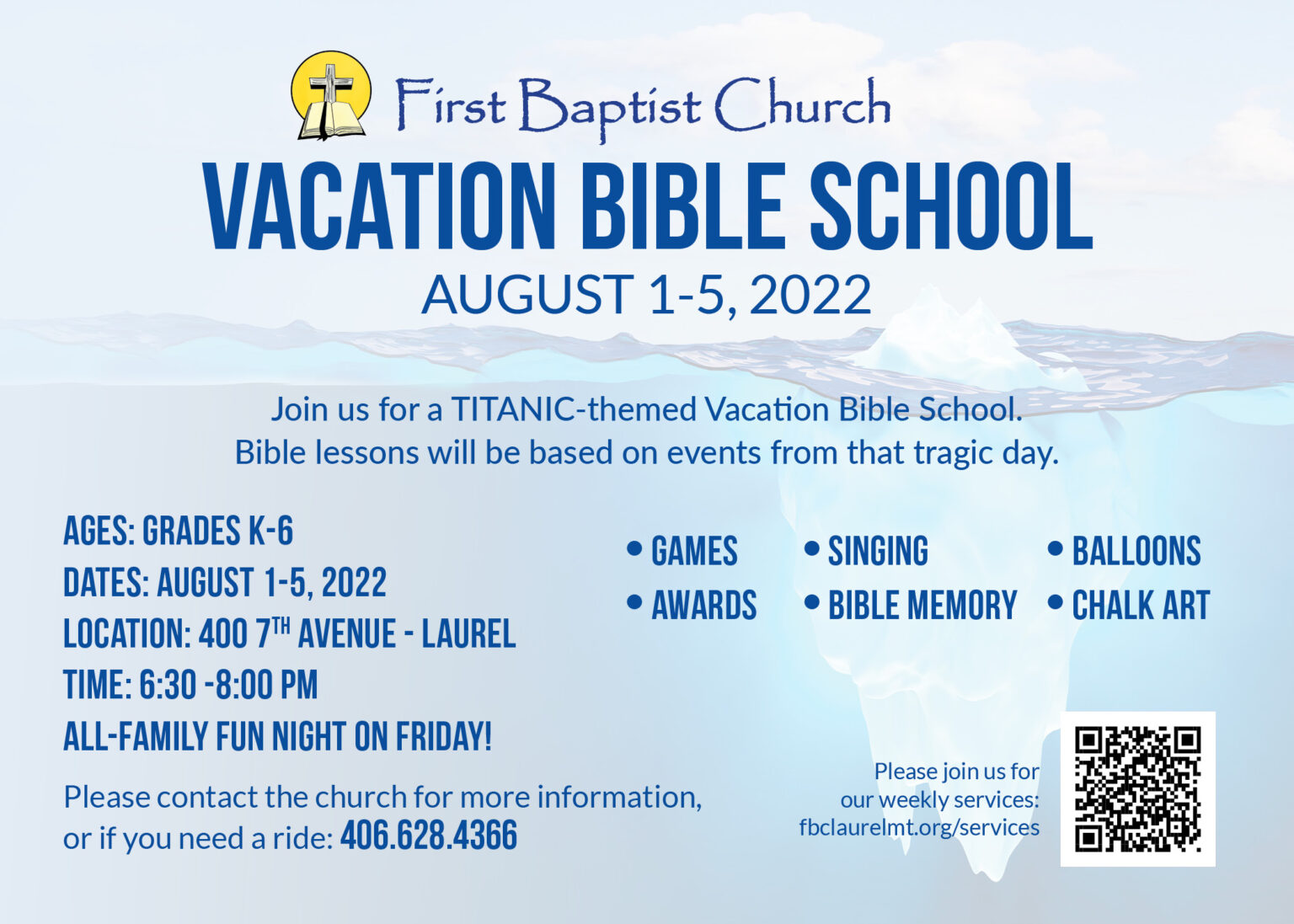 Vacation Bible School First Baptist Church